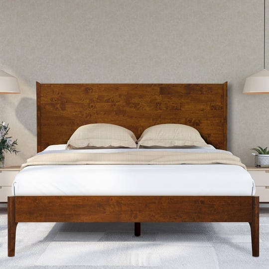haven-solid-wood-bed-frame-with-headboard-scandinavian-platform-bed-acacia-color-walnut-size-king-1