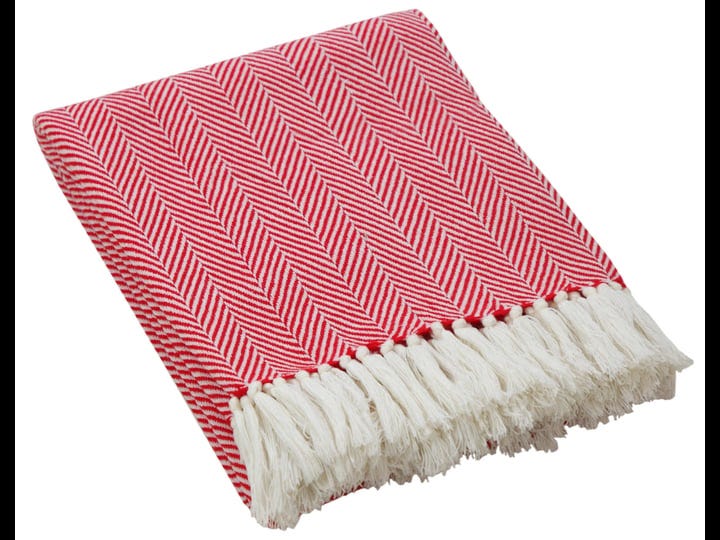 timberbrook-thrc020-chester-cotton-throw-blanket-red-1