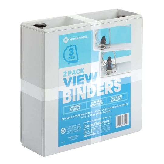 members-mark-3-d-ring-view-binder-white-2-pk-1