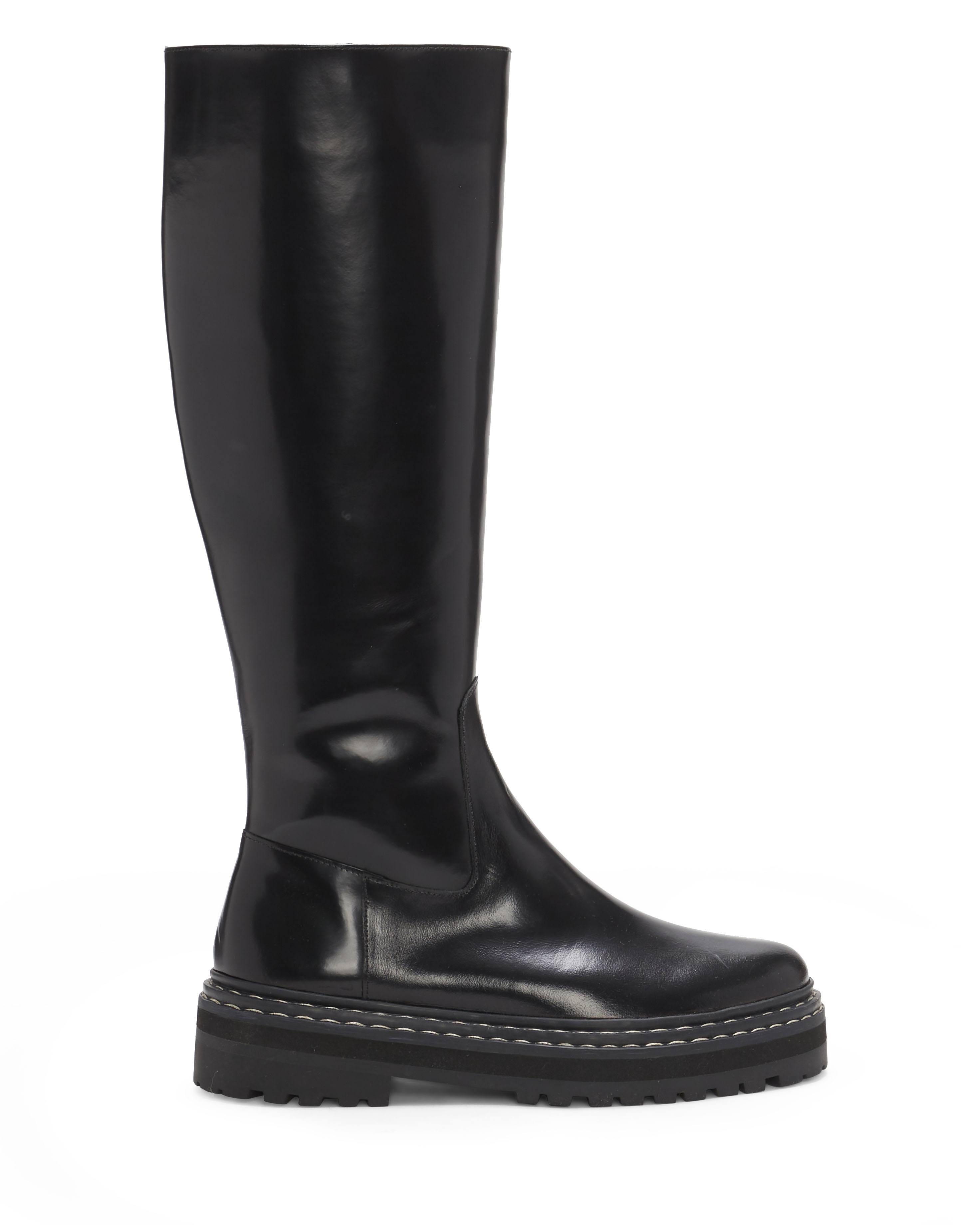 Stylish Leather Riding Boots by Vince Camuto | Image