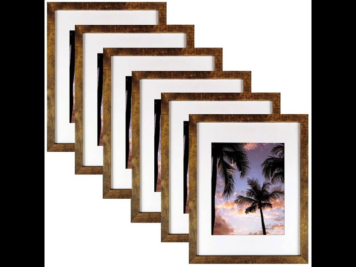 seseat-11x14-frames-display-pictures-8x10-with-mat-or-11x14-prints-without-matwall-mountingbrown6pcs-1