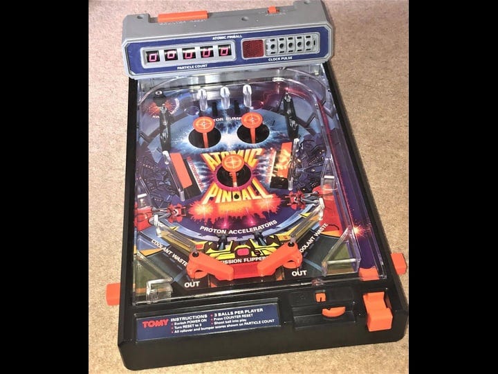 vintage-1979-electronic-atomic-arcade-pinball-by-tomy-in-box-works-tabletop-1