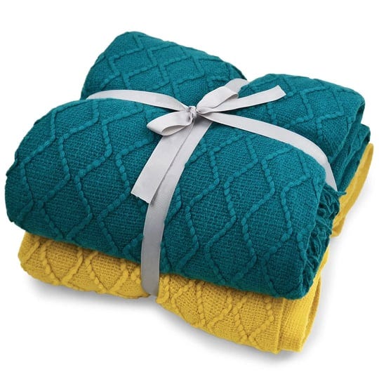 knitted-throw-blanket-set-soft-small-blanket-for-chair-2-colors-2-piece-covers-for-sofa-couch-and-be-1