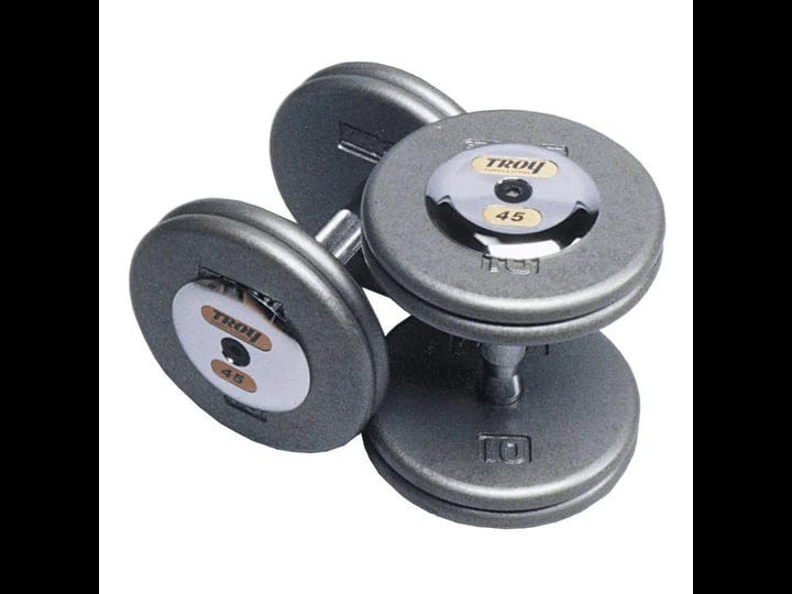 troy-pro-style-gray-dumbbell-contoured-handle-chrome-endcaps-hfdc-c-45-lb-pair-1