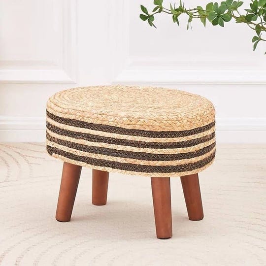 hand-weave-boho-ottomans-footstool-black-1