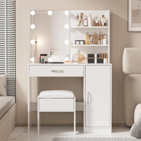 makeup-vanity-with-lights-vanity-desk-with-mirror-and-lights-set-large-drawer-and-two-tier-lots-stor-1