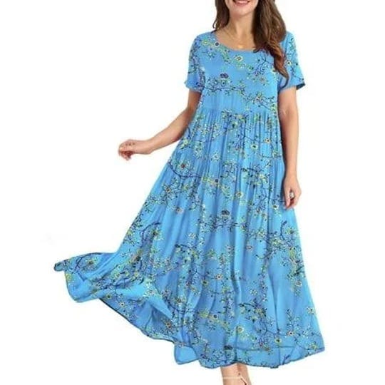 fantaslook-summer-dresses-for-women-casual-loose-maxi-bohemian-floral-dress-short-sleeve-beach-long--1