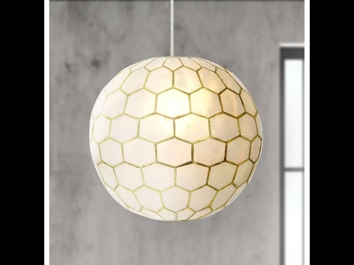 13-in-h-capiz-honeycomb-globe-pendant-light-in-white-antique-gold-1