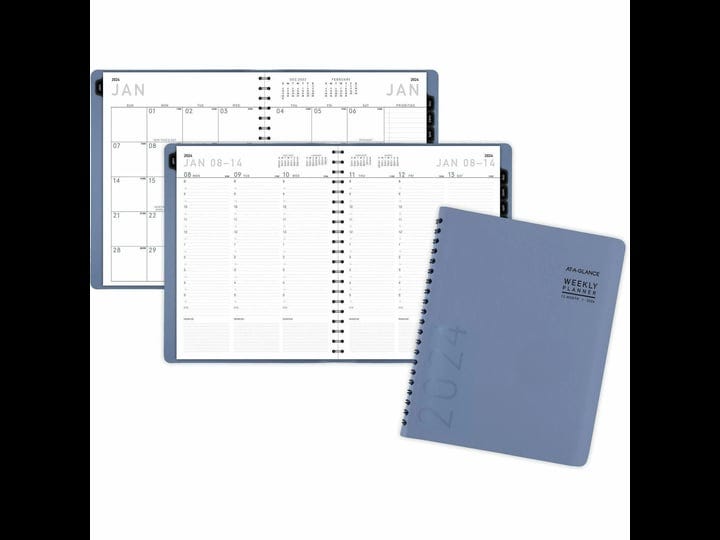 at-a-glance-contemporary-weekly-monthly-planner-11-38-x-9-slate-blue-cover-12-month-jan-to-dec-2025