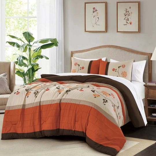 chezmoi-collection-daphne-bed-in-a-bag-king-7-piece-comforter-set-with-sheets-luxury-autumn-floral-e-1