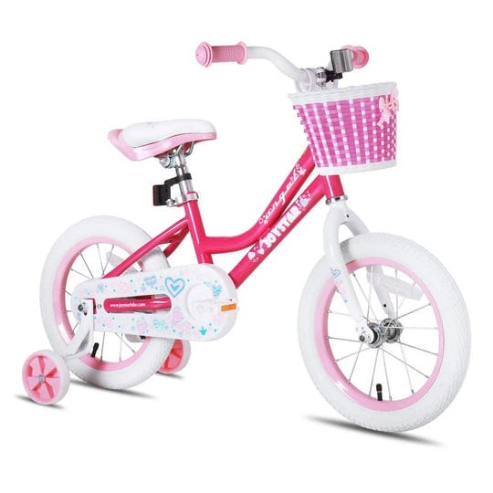 joystar-angel-16-in-ride-on-girls-bicycle-kids-bike-with-training-wheels-pink-1