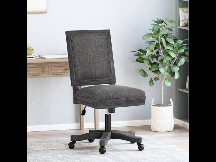 noble-house-printz-wood-swivel-office-chair-charcoal-and-natural-1