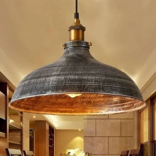 lakiq-14-inch-wide-rustic-vintage-industrial-big-barn-pendant-light-chandelier-lamp-dome-shade-hangi-1