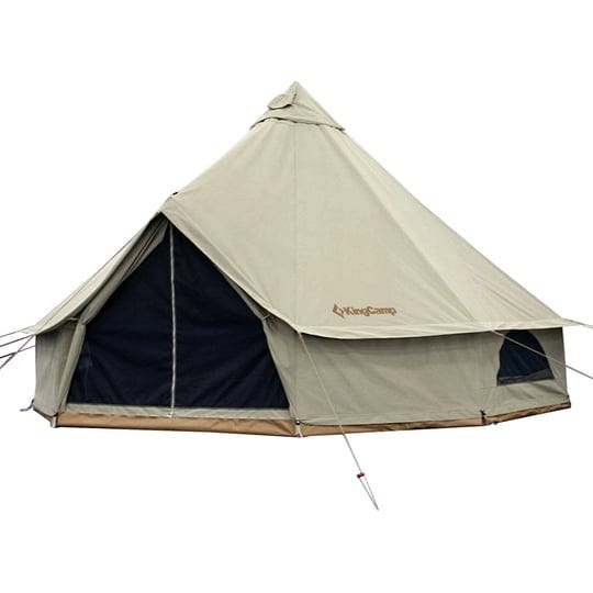 kingcamp-4-season-khan-canvas-bell-tent-13ft-16-4ft-khaki-6-8-person-1