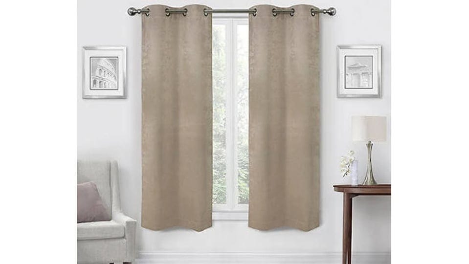 broyhill-abstract-blackout-63-taupe-velvet-grommet-curtain-panel-pair-big-lots-1