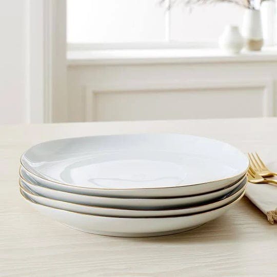 organic-rimmed-dinnerware-dinner-plate-set-of-4-gold-rim-west-elm-1