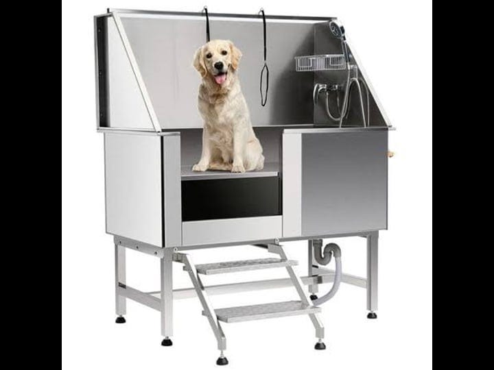 50-inch-professional-dog-grooming-tub-stainless-steel-pet-bathing-station-for-big-dog-cat-pig-with-f-1