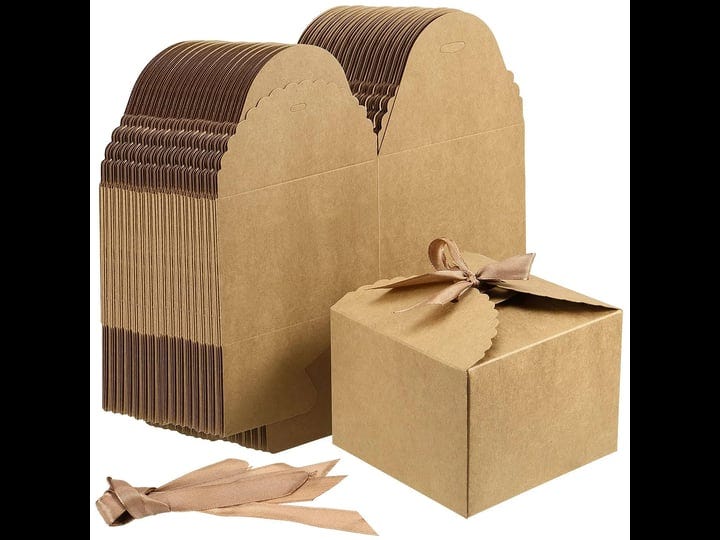sinjeun-50-pcs-4-7-x-4-7-x-3-5-inch-brown-gift-boxes-with-lid-kraft-gift-wrap-box-with-50-ribbon-dec-1