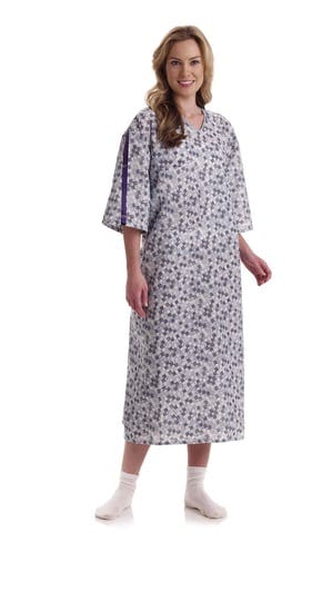 medline-blended-iv-gowns-patient-iv-gown-with-side-ties-royale-print-two-tone-blue-mdtpg5itsrtb-12-e-1