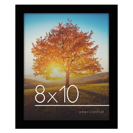 americanflat-8x10-picture-frame-in-black-composite-wood-with-shatter-resistant-glass-horizontal-and--1