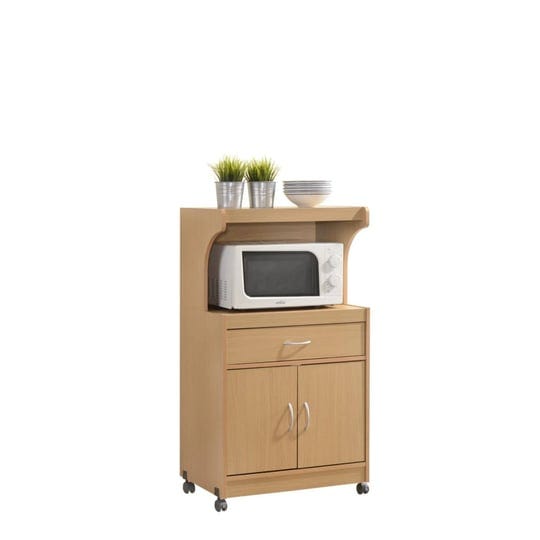 45-beige-microwave-kitchen-cart-with-cabinet-and-drawer-tan-1