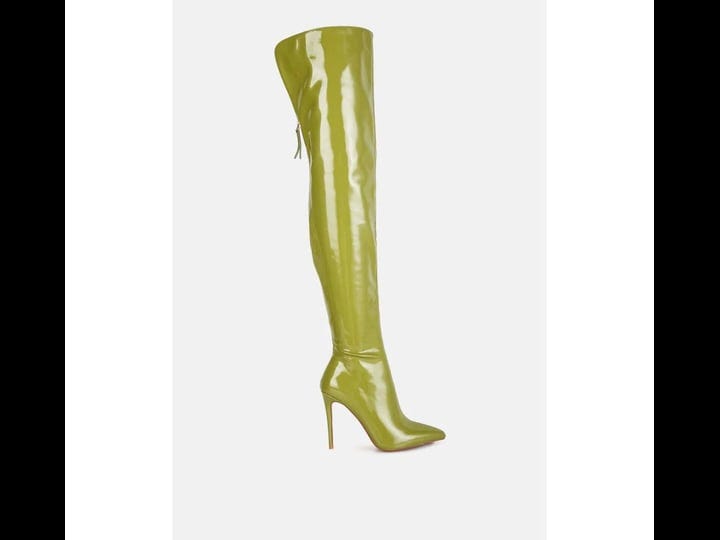 london-rag-eclectic-boot-womens-neon-green-size-10-boots-stiletto-1