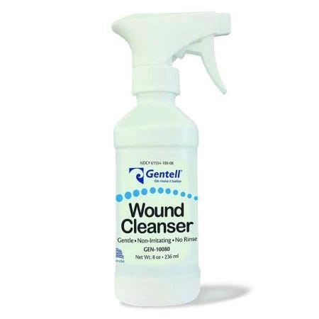 Gentell Wound Cleanser 8 oz. - Quick and Effective Wound Wash | Image
