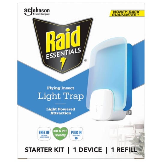 raid-essentials-flying-insect-light-trap-starter-kit-1
