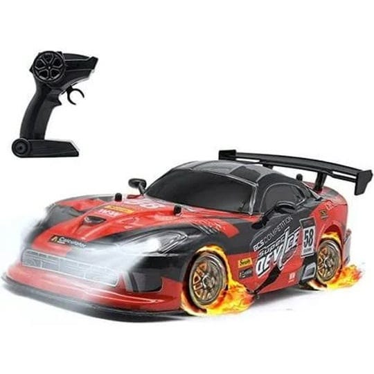 fisca-1-16-remote-control-drift-cars-toys-with-2-sets-tires-4wd-rc-cars-with-headlamps-black-1