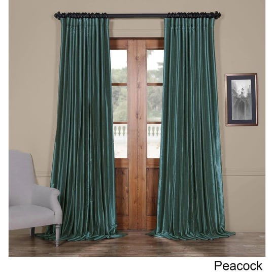 exclusive-fabrics-faux-silk-extra-wide-blackout-curtain-peacock-1