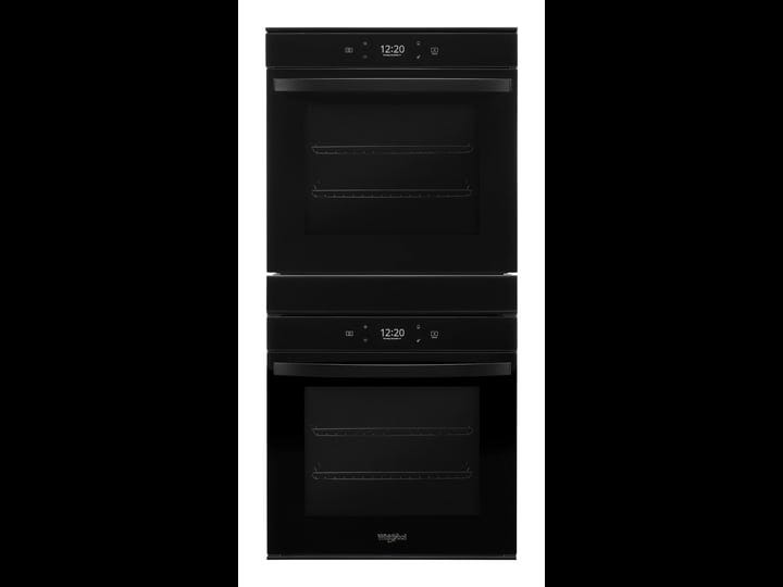 whirlpool-5-8-cu-ft-24-inch-double-wall-oven-with-convection-black-1