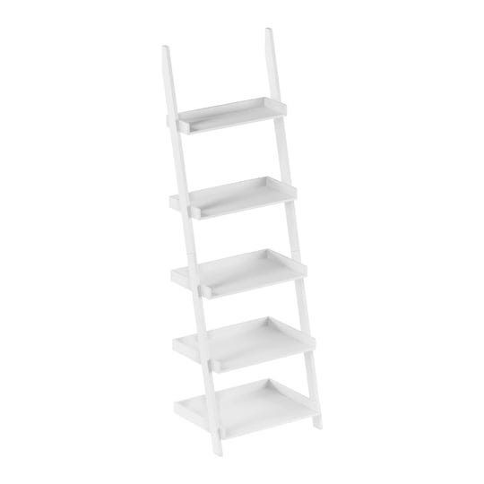 lavish-home-5-tier-ladder-bookshelf-leaning-decorative-shelves-white-1