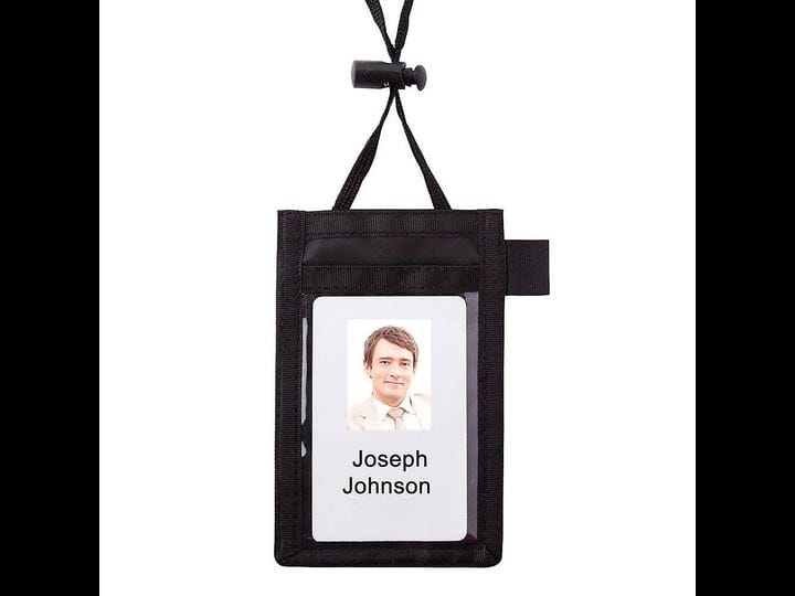 office-depot-neck-pouch-name-badge-vertical-2-1-4in-x-3-1-2in-55120-black-1