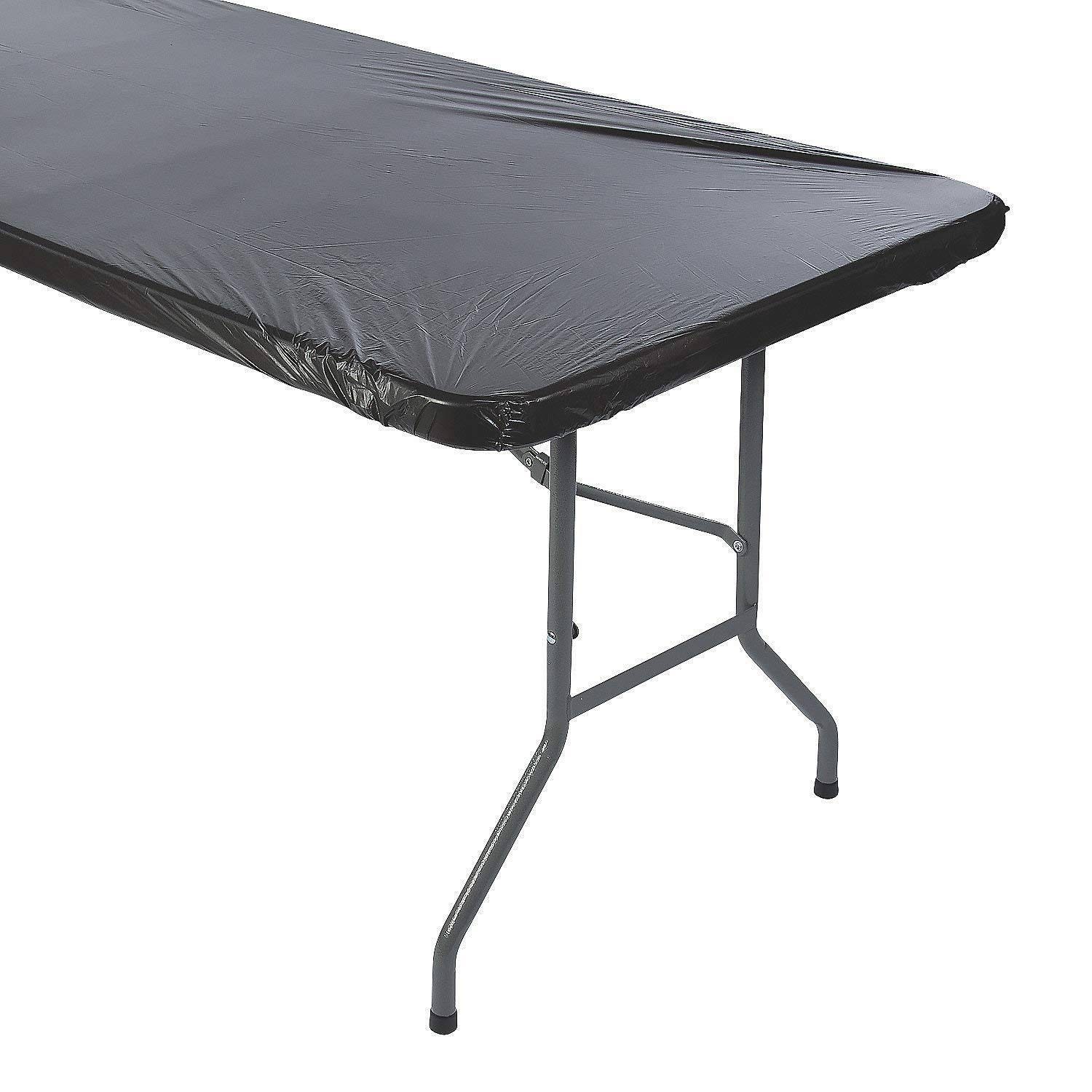 Versatile Black Rectangle Tablecloth for All Occasions | Image