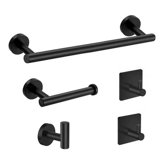 wall-mounted-towel-rail-5-pieces-brushed-nickel-bathroom-accessories-set-stainless-steel-toilet-roll-1