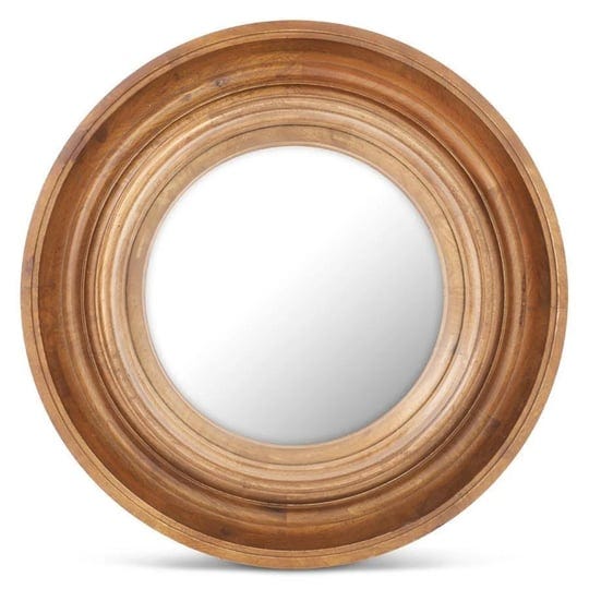 round-brown-mango-wood-pothole-convex-mirrorpick-up-only-1