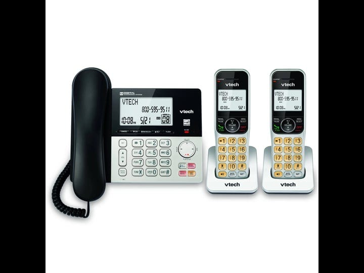 vtech-vg208-2-dect-6-0-2-handset-corded-cordless-phone-for-home-with-answering-1