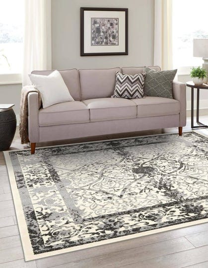 unique-loom-la-jolla-traditional-gray-8-0-x-8-0-square-rug-1