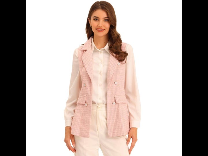 allegra-k-womens-vintage-tweed-open-front-plaid-sleeveless-office-blazer-vest-pink-medium-1