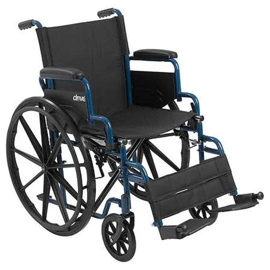 drive-medical-blue-streak-wheelchair-with-flip-back-desk-arms-swing-away-footrests-16-seat-1