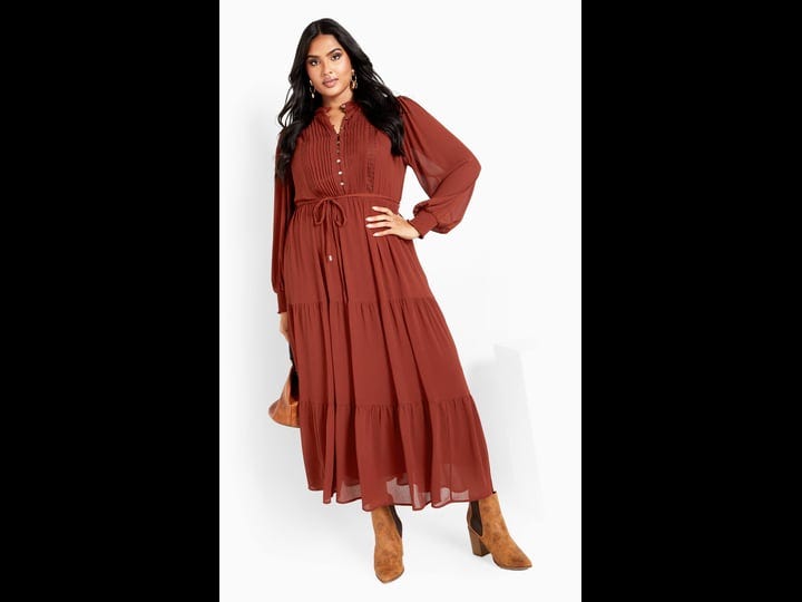 avenue-plus-size-jasmin-tie-waist-maxi-dress-henna-size-14w-1