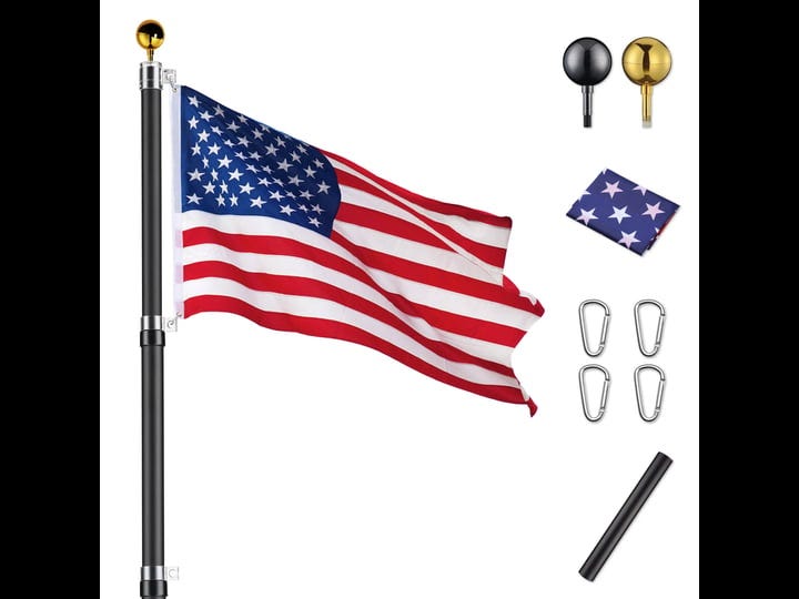 yeshom-30-ft-aluminum-telescopic-flagpole-kit-3x5-ft-us-flag-gold-ball-top-fly-2-flags-1