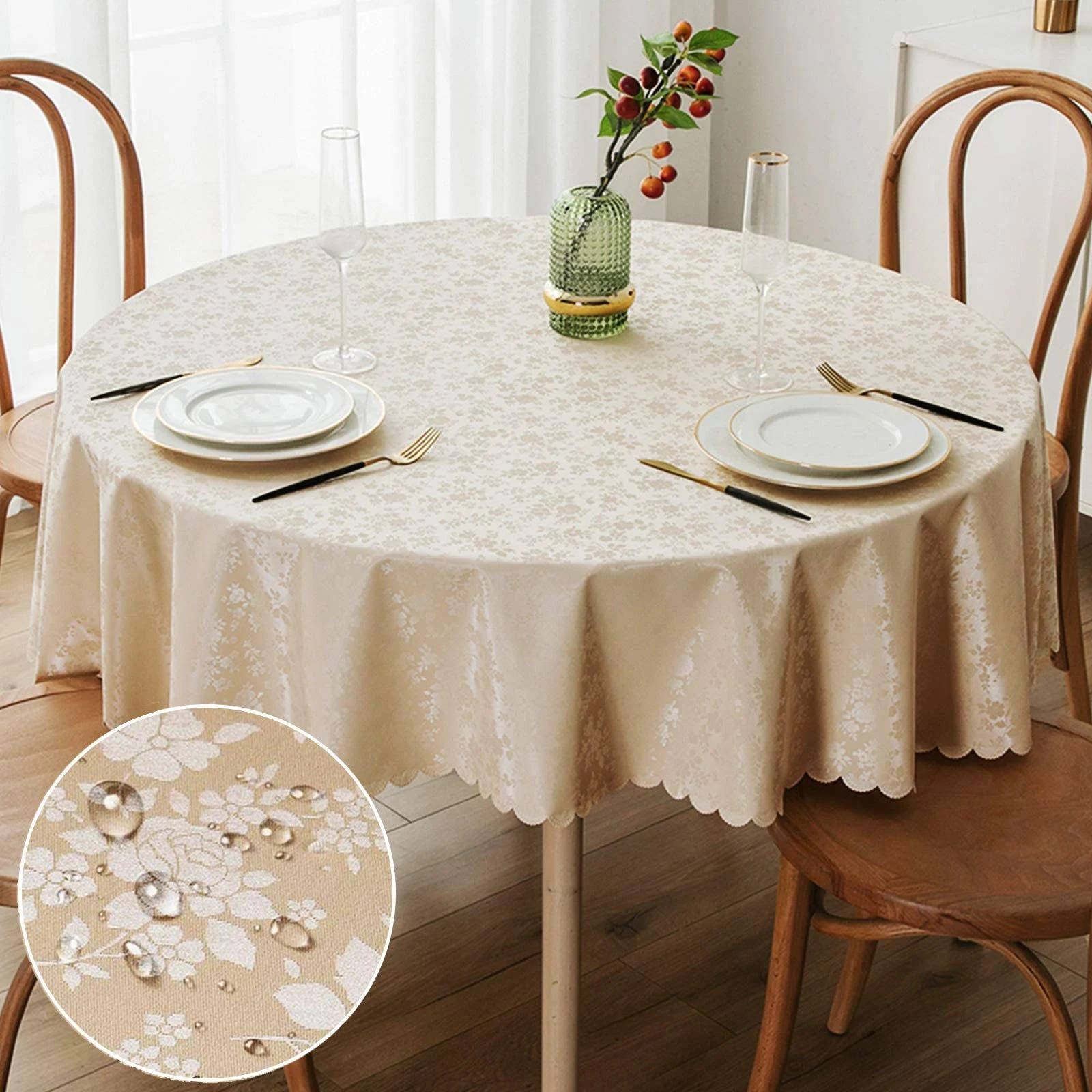 decorUhome Heavy Duty Waterproof Tablecloth | Image