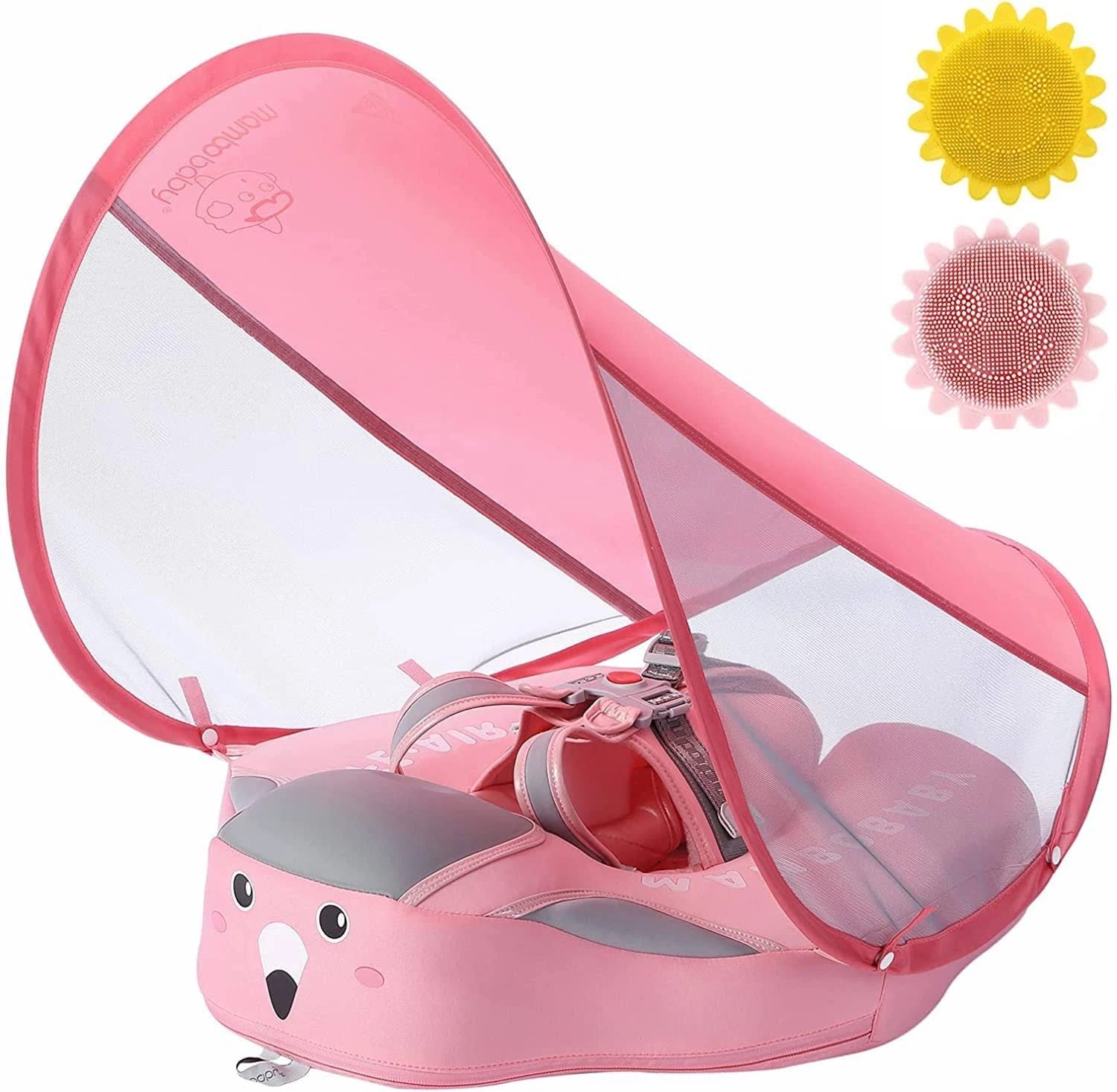 Bafei Baby Pool Float with Canopy and Safety Features | Image