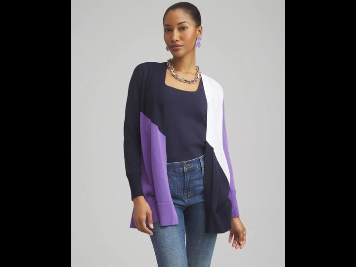 womens-summer-romance-colorblock-cardigan-sweater-in-parisian-purple-size-xs-chicos-1