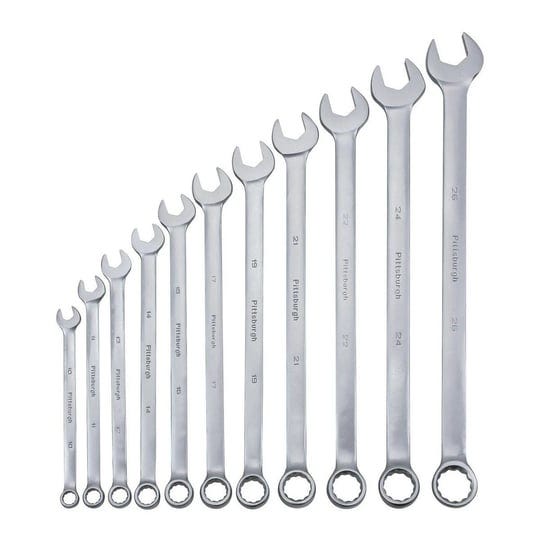 pittsburgh-11-piece-metric-fully-polished-long-handle-combination-wrench-set-1