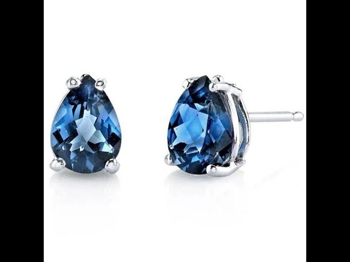 peora-london-blue-topaz-stud-earrings-14-karat-white-gold-pear-shape-blue-1