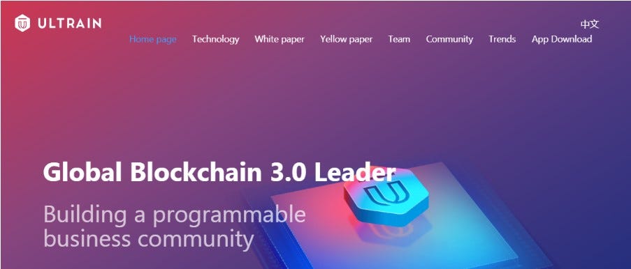 Image result for ultrain ico