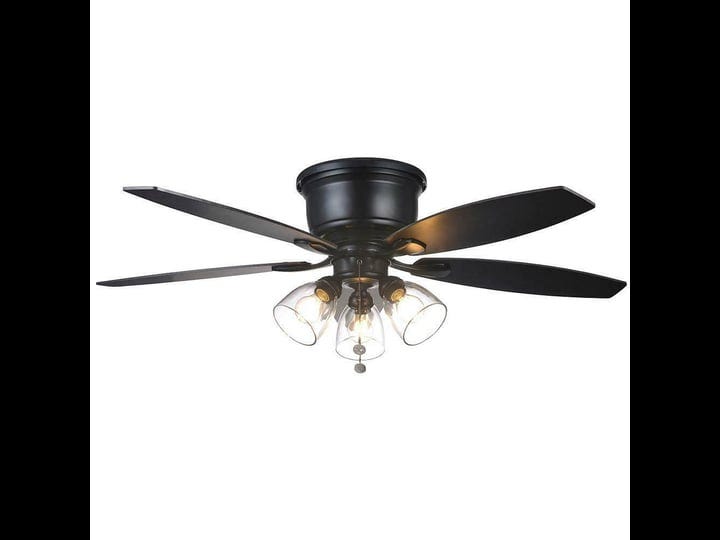 hampton-bay-51829-stoneridge-52-inch-matte-black-hugger-led-ceiling-fan-with-light-kit-1