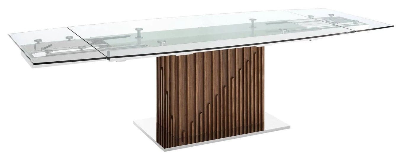 casabianca-home-moon-dining-table-in-clear-glass-with-walnut-veneer-base-tc-man08walclr-1